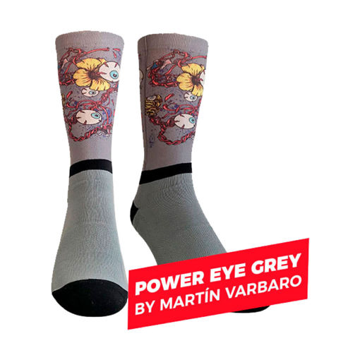 Imagen de Power Eye Grey - Oliver Socks