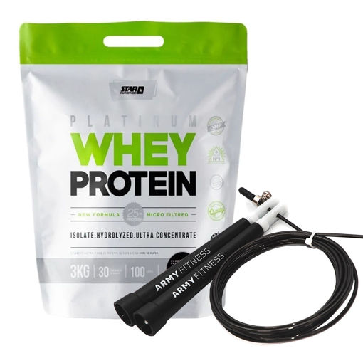 Imagen de Platinum Whey Protein 3Kg + Soga de Salto