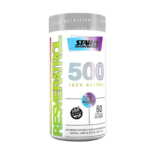 Imagen de Resveratrol 500 60 cap.