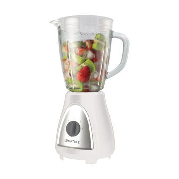 Imagen de Licuadora Jarra Vidrio Blanca - Smartlife
