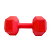 Imagen de Mancuerna Hexagonal PVC Roja