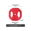 Imagen de Set Disco Body Pump 2.5kg Rojo x6