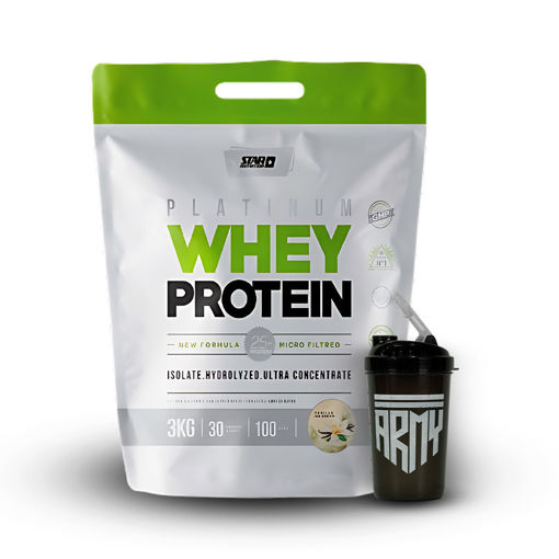 Imagen de Premium Whey Protein 3kg + Shaker Army