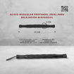 Imagen de Stick masajeador 45 cm con 4 rodillos