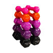 Imagen de Mancuerna Hexagonal  Vinilo Set 1 a 5Kg