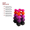 Imagen de Mancuerna Hexagonal  Vinilo Set 1 a 5Kg