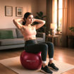 Imagen de Fitball Antiburst 55cm + Inflador