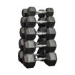Imagen de Set Mancuernas Hexagonales 5 a 25kg