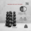 Imagen de Set Mancuernas Hexagonales 5 a 25kg
