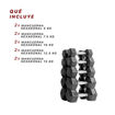 Imagen de Set Mancuernas Hexagonales 5 a 15kg