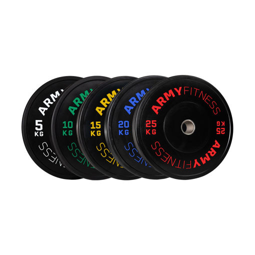 Imagen de Pro Bumper Plate 2.0 Pack Caucho Virgen Iwf Standard