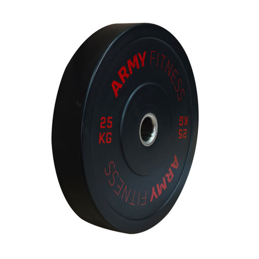 Imagen de Pro Bumper Plate 1.0 25kg Caucho Virgen Iwf Standard