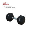 Imagen de Mancuerna Hexagonal  17.5kg Sello Blanco