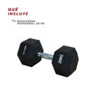 Imagen de Mancuerna Hexagonal  20kg Sello Blanco