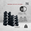 Imagen de Set Plus Mancuernas Hexagonales 2.5 a 25kg