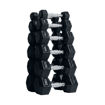 Imagen de Set Plus Mancuernas Hexagonales 2.5 a 15kg