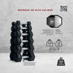Imagen de Set Plus Mancuernas Hexagonales 2.5 a 15kg