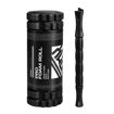 Imagen de Rolo Reforzado Pro Foam 33*14cm Negro+Stick Masajeador