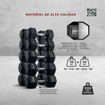 Imagen de Set Plus Mancuernas Hexagonales 15 a 25kg
